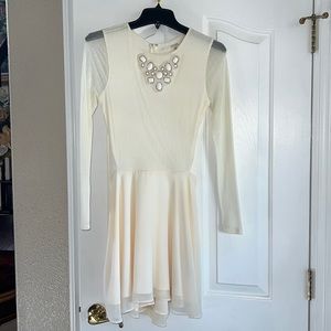 Cream Dress